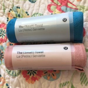 Lululemon workout towels